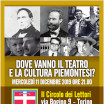 Dove vanno il Teatro e la Cultura Piemontesi?