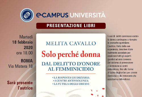 Solo perchè donna - Dal Delitto d'Onore al Femminicidio