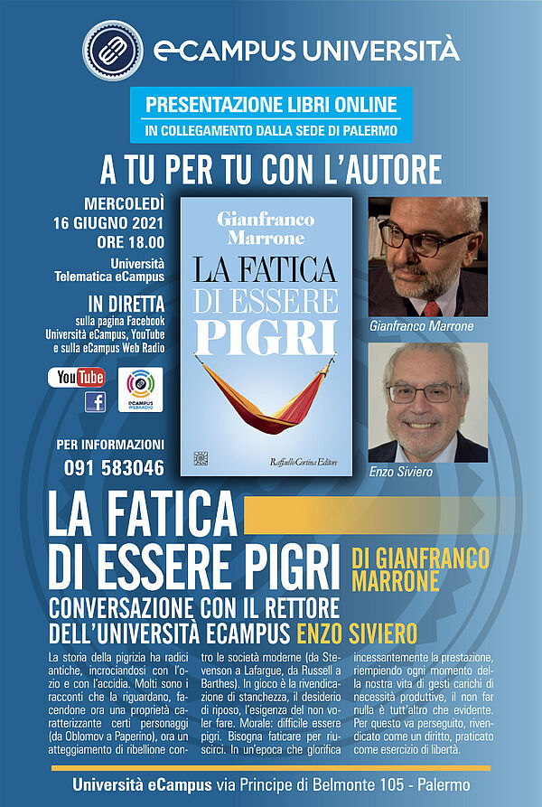 A tu per tu con l'autore - La fatica di essere pigri