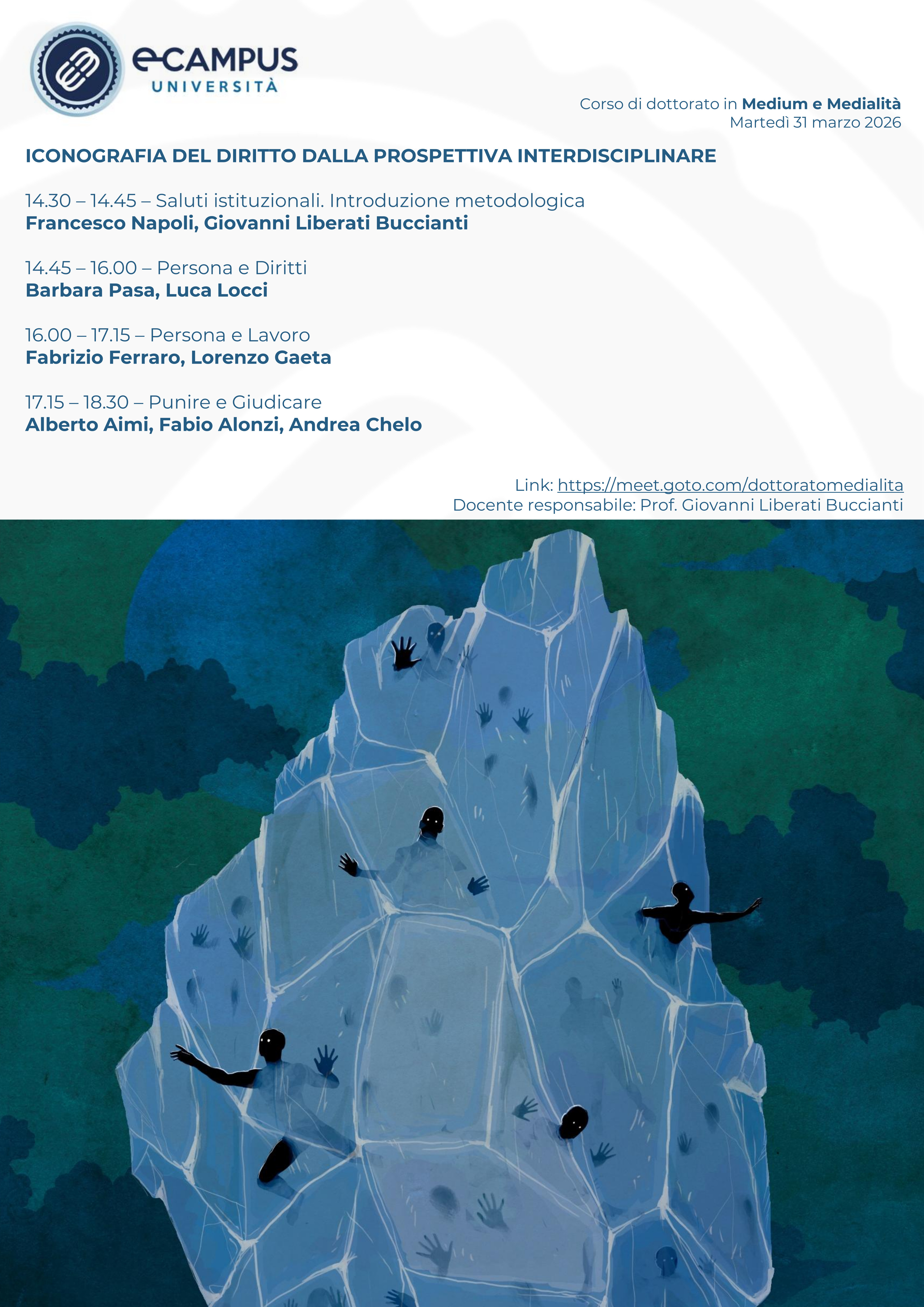 ICONOGRAFIA DEL DIRITTO DALLA PROSPETTIVA INTERDISCIPLINARE 

