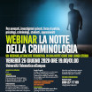 WEBINAR - La notte della Criminologia