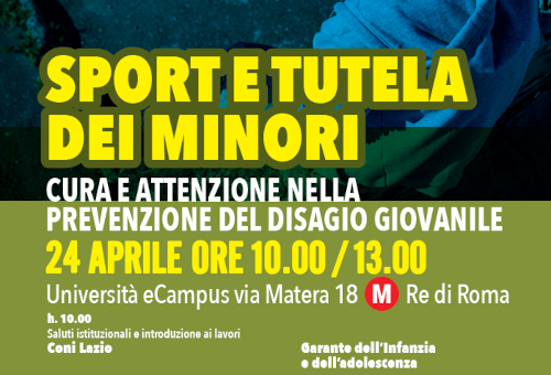 Sport e tutela dei minori