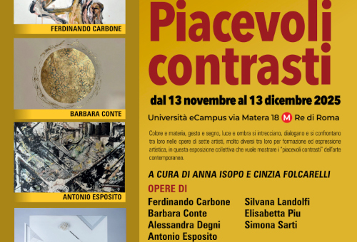 Piacevoli contrasti vernissage