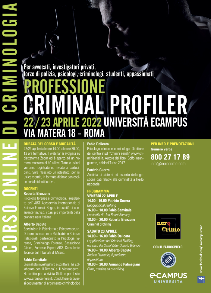 professione criminal profiler