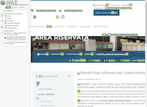 validazione Wave pagina Teleskill live software