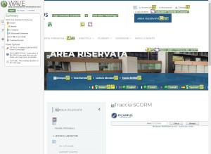 validazione Wave pagina Traccia SCORM