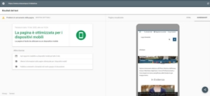 validazione Google-mobile pagina Didattica