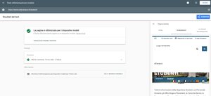 validazione Google-mobile pagina Studenti