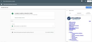 validazione Google-mobile pagina Iscrizione