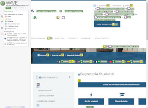 validazione Wave pagina Segreteria Studenti