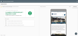 validazione Google-mobile pagina Studenti