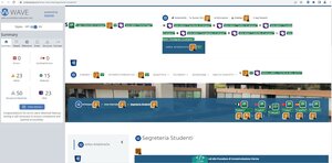 validazione Wave pagina Segreteria Studenti