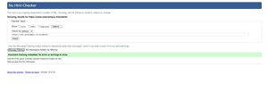 validazione HTML pagina Studenti