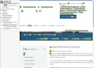 validazione Wave pagina Area Ricevimento Docenti