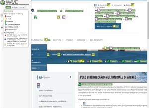 validazione Wave pagina Polo Bibliotecario Multimediale di Ateneo