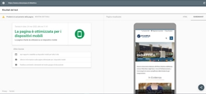 validazione Google-mobile pagina Didattica