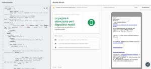 validazione Google-mobile pagina Login