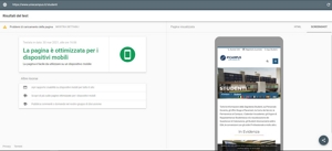validazione Google-mobile pagina Studenti