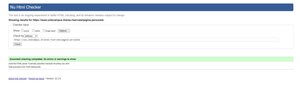 validazione HTML pagina Personale Studente