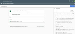 validazione Google-mobile pagina Didattica