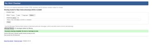 validazione HTML pagina Info e Contatti