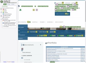 validazione Wave pagina Eportfolio