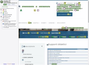 validazione Wave pagina Supporti didattici