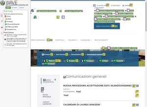 validazione Wave pagina Comunicazioni Generali