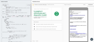 validazione Google-mobile pagina Login