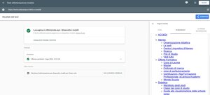 validazione Google-mobile pagina Info e Contatti