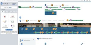 validazione Wave pagina Assistenza e Utilita