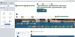 validazione Wave pagina Segreteria Studenti