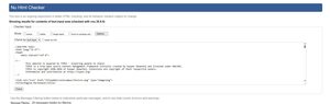 validazione HTML pagina Personale Studente